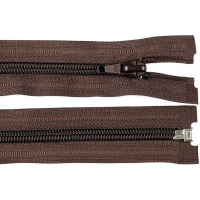 Prima-obchod Spirálový zip No 5 délka 40 cm bundový POL, barva 304 hnědá čokoládová – Hledejceny.cz