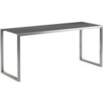 Royal Botania Barový stůl Ninix, 240x90x110 cm, rám broušená ocel, deska teak – Hledejceny.cz