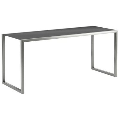 Royal Botania Barový stůl Ninix, 240x90x110 cm, rám broušená ocel, deska teak – Hledejceny.cz