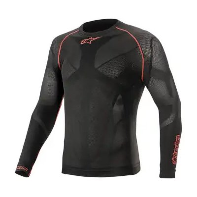 Termoprádlo s dlouhým rukávem RIDE TECH SUMMER 2022, ALPINESTARS černá/červená – Hledejceny.cz