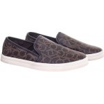 Calvin Klein Slip on boty s monogramem CK hnědé – Zboží Mobilmania