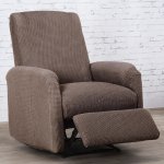 Nueva Textura strečový potah na relaxační křeslo Niagara tabákový 70 - 90 cm – Sleviste.cz