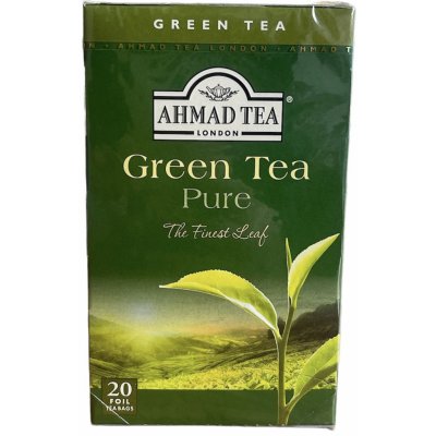 Ahmad Čaj Green Tea Pure 20 x 2 g – Zbozi.Blesk.cz