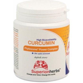 Superionherbs Curcumin Phytosome Power Complex 90 kapslí