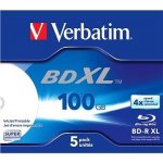 Verbatim BD-R XL 100GB 4x, 5ks (43789) – Sleviste.cz
