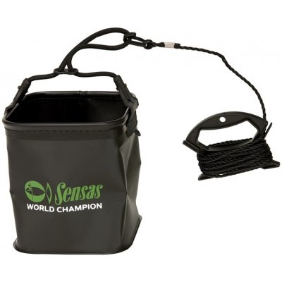 Sensas kbelík s provázkem EVA Water Bucket 5 m 16 x 16 x 16 cm – Zboží Dáma