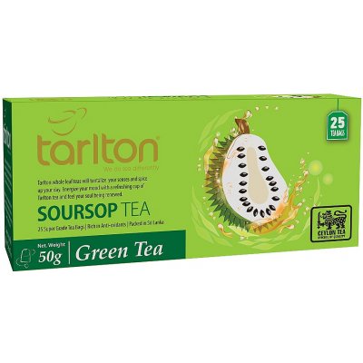 Tarlton Venture Tea Green Soursop nepřebal 25 x 2 g – Hledejceny.cz