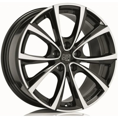 MSW 27T 8,5x18 5x114,3 ET40 gloss black polished | Zboží Auto