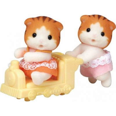 Sylvanian Families 5423 Baby dvojčata Javorové kočky – Zboží Mobilmania