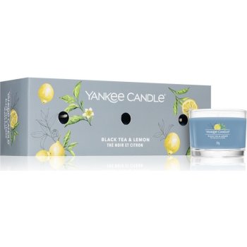 Yankee Candle Black Tea & Lemon 3 x 37 g