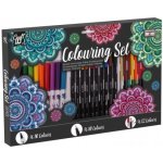 Grafix Sada pastelek a fixů 33 ks – Zboží Dáma