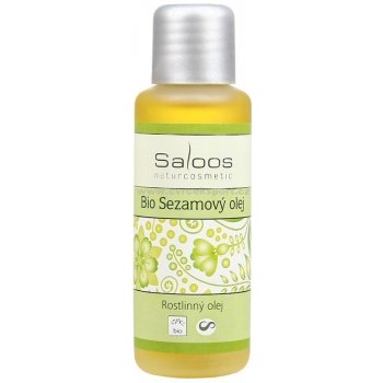 Saloos Bio sezamový rostlinný olej lisovaný za studena 100 ml