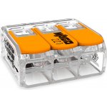 Svorka WAGO, 3x0,2-4 mm2 s páčkou | Zboží Auto