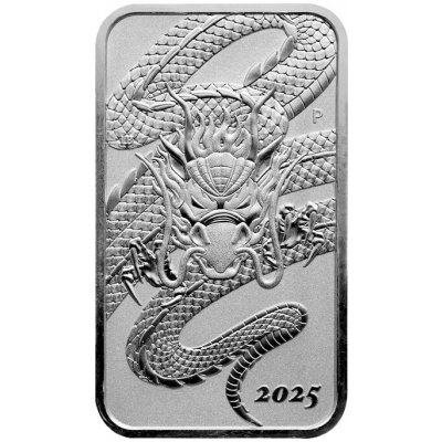 Rectangular Dragon stříbrná mince 2025 1 oz – Hledejceny.cz