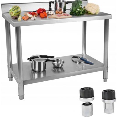 Royal Catering Stůl s lemem RCAT-120/60-N – Hledejceny.cz