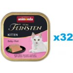 Animonda Vom Feinsten Kitten Baby Paté 32 x 100 g – Hledejceny.cz