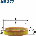 Vzduchový filtr FILTRON AE 277 – Hledejceny.cz