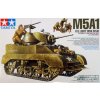 Sběratelský model Tamiya 35313 US Lehký tank M5A1 operace Pursuit 1:35