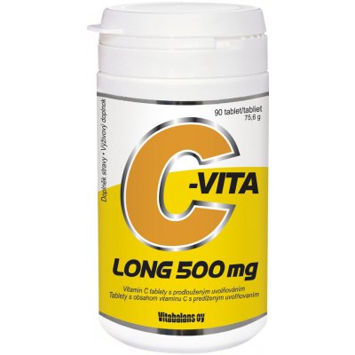 C Vita Long 500 mg 90 tablet – Zboží Mobilmania