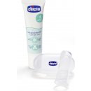 Chicco Oral Care gel na dásně s masážním kartáčkem 4 m+ (Sanitising Action in the Oral Cavity,Soothes Baby's Gums) 30 ml