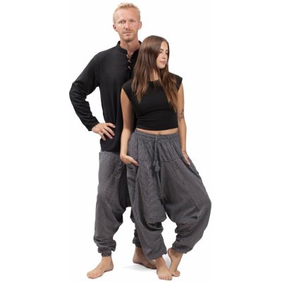 Harémové kalhoty Sultánky CLASSIC STRIPES černá II. – Zbozi.Blesk.cz