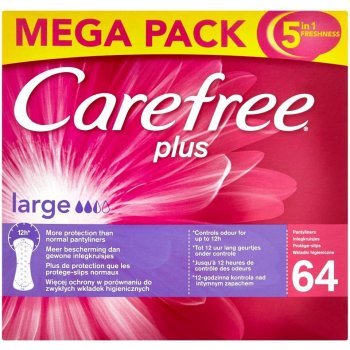 Carefree Plus Mega Large 64 ks