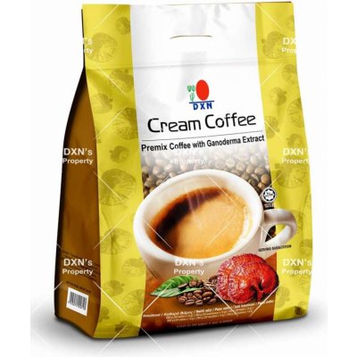 DXN Káva Cream Coffee s Reishi 20 x 14 g – Zboží Dáma