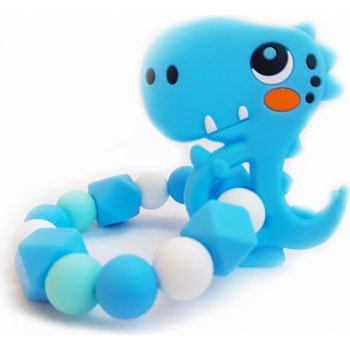 KidPro silikonové Dino modrá