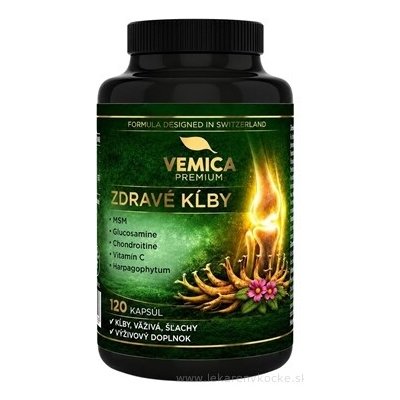 VEMICA Premium Zdravé klouby 120 kapslí – Hledejceny.cz