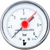 Měření voda, plyn, topení MALGORANI SITEM Manometr (tlakoměr) d63mm 0-6 BAR ZADNÍ vývod 1/4" - voda, vzduch M6306Z