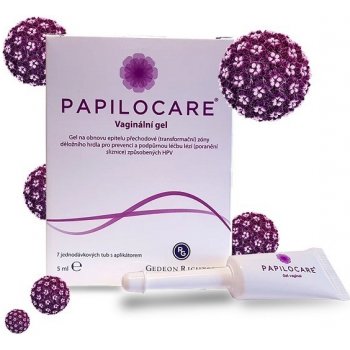 Papilocare vaginální gel 7 x 5 ml