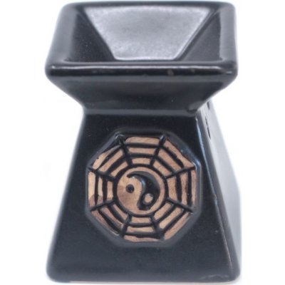 Aroma Tmavá Aroma Lampa Yin Yang hranatá na vonné Oleje a Vosky – Hledejceny.cz