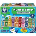Number street (Ulica plná čísel) - Orchard Toys – Zboží Živě