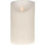NIPEKO Svíce 13cm bílá LED plápolající – Hledejceny.cz