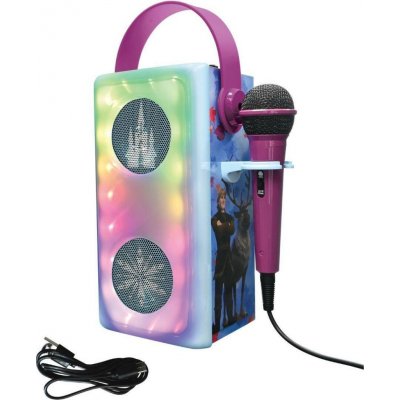 Lexibook Svítící bezdrátový karaoke mikrofon Ledové království – Zboží Mobilmania