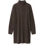 Esmara Dámské pletené šaty s podílem vlny hnědá – Hledejceny.cz