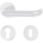 Holar klika plastová H01, BB + PZ, dělená bílá – Zboží Mobilmania