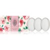 Mýdlo La Florentina Rose of May Hand Soap sada tuhých mýdel 3x150 g