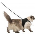 Trixie Měkký postroj s vodítkem pro kočku 120 cm XL 36-54 cm – Zboží Dáma