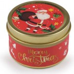 Stoklasa Svíčka vonná vánoční v plechovce Santa