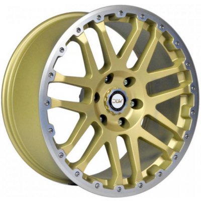 DLW Combat CV 8x18 6x139 ET45 matt gold full polished – Sleviste.cz