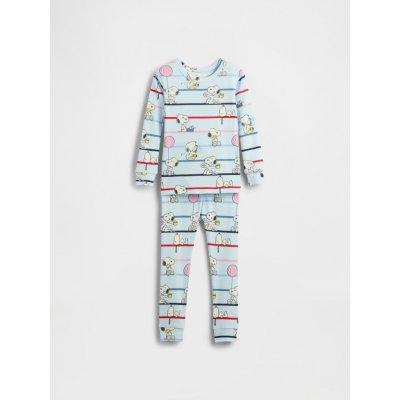 Baby pyžamový set Gap & Peanuts Snoopy Modrá – Hledejceny.cz