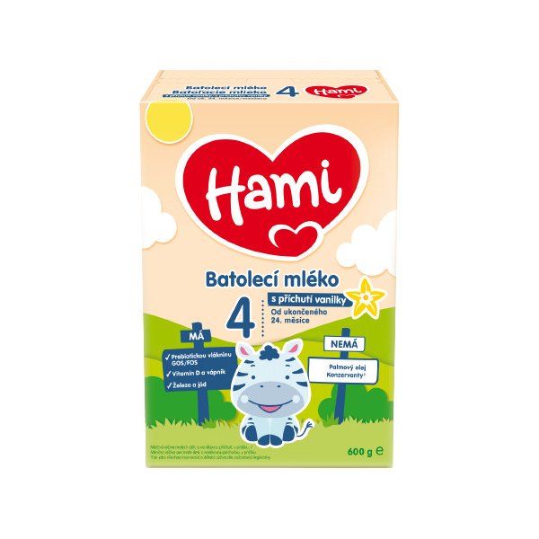 Hami s vanilkovou příchutí od uk. 24. měsíce 600 g