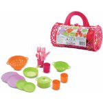 Écoiffier Bubble Cook 982 jídelní set růžový – Sleviste.cz