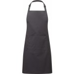 Premier Zástěra Colours PR 154 s laclem a kapsou na břiše COT39015466099-charcoal Charcoal – Hledejceny.cz