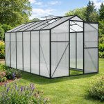 BestBerg BBGH-1206B 7,05 m² 371 × 190 × 206 cm černá – Zbozi.Blesk.cz