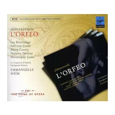 Claudio Monteverdi - L'Orfeo 3 CD – Hledejceny.cz