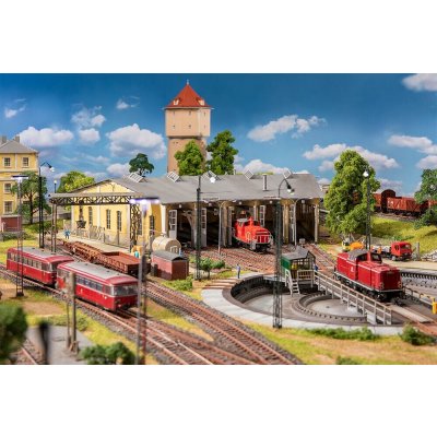 Faller H0 Rotunda 5 stání Freilassing 120081 – Zboží Dáma