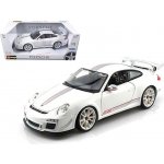 Bburago Plus Porsche 911 GT3 RS 4.0 bílá 1:18 – Zbozi.Blesk.cz