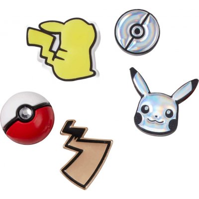 Odznáček na boty JIBBITZ, ELEVATED POKEMON 5 PACK Mix UNI – Zboží Dáma